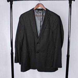 J Ferrar Gray Modern Fit Men's Sport Jacket Blazer Suit 42L